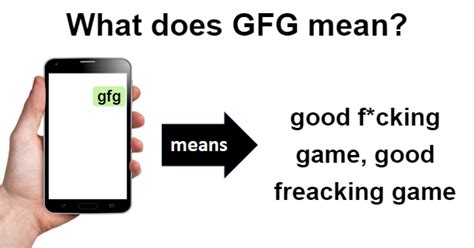 gttfg meaning|What does TGFG Mean .